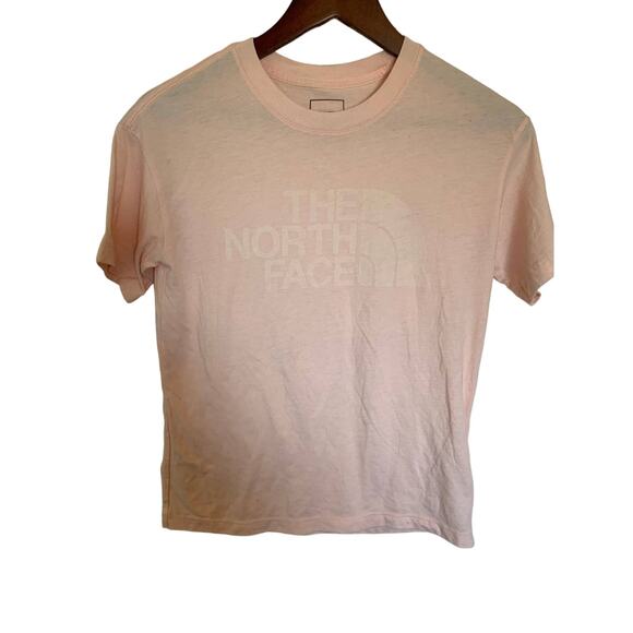 The North Face half dome t shirt peach and white size xs - Picture 1 of 8